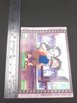 Monkey D. Luffy Makino #22 One Piece Carddass Masters Card 2000 Bandai TCG B1 - Image 4