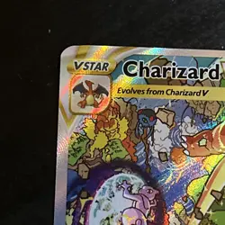 NM Pokemon TCG Charizard Vstar SWSH262 Promo ALIGNMENT DOT ERROR!!! - Image 2