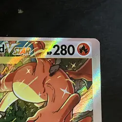 NM Pokemon TCG Charizard Vstar SWSH262 Promo ALIGNMENT DOT ERROR!!! - Image 3