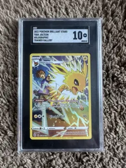 Jolteon Brilliant Stars SGC 10 2022 Pokemon TG04 Trainer Holo - Image 1
