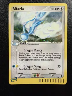 2003 Altaria 2/97 EX Dragon Holo Rare Pokemon TCG LP - Image 1