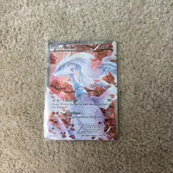 Pokemon TCG Reshiram Full Art Rare Holo RC22/RC25 Legendary Treasures - Image 1