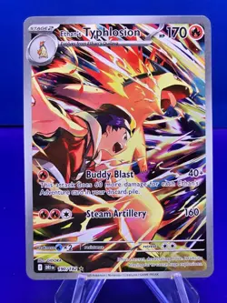 2025 Pokemon Scarlet & Violet Destined Rivals Ethan's Typhlosion 190/182 - Image 1