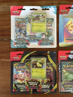 Pokemon Blister Lot of 4 Sealed - Image 2