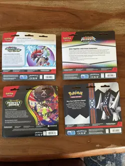 Pokemon Blister Lot of 4 Sealed - Image 4