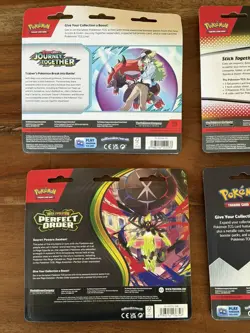 Pokemon Blister Lot of 4 Sealed - Image 5