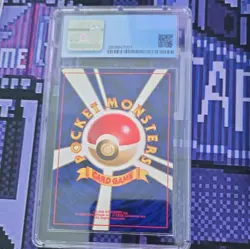 Pokemon TCG CGC 8 Rocket's Zapdos Holo Rare 145 Challenge Darkness JP 1999 - Image 2