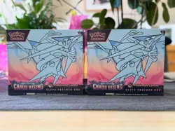 2x Pokemon TCG Chaos Rising Pokemon Center Elite Trainer Box ETB *Tiny Tear* - Image 1