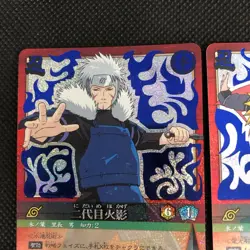 Naruto Card Game Hokage Set 2nd & 4th Holo Foil Lot A-B+ Grade JAPAN - Image 2