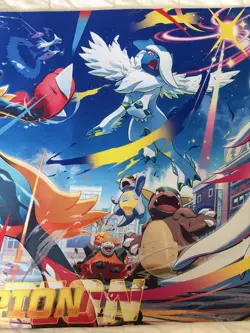 Mega Lucario vs Mega Gardevoir Playmat League Cup Champion Pokemon Official - Image 3
