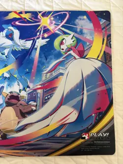 Mega Lucario vs Mega Gardevoir Playmat League Cup Champion Pokemon Official - Image 4