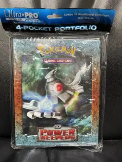 Pokemon Power Keepers Ultra Pro 4 Pocket Page Portfolio Rare Binder Hold 40-80. - Image 5
