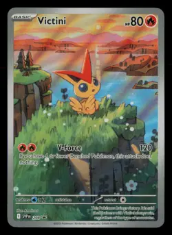 Victini 208 Holo Promo Scarlet & Violet Promo Pokemon Near Mint - Image 1