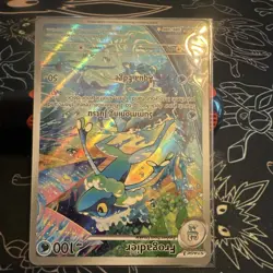 Pokemon Frogadier Full Art Holo Rare CRI 089/086 100 HP English - Image 2