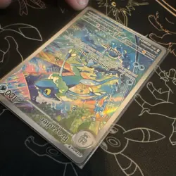 Pokemon Frogadier Full Art Holo Rare CRI 089/086 100 HP English - Image 3