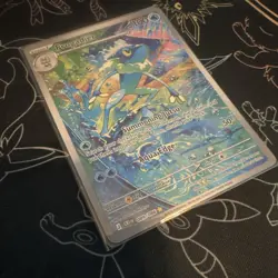 Pokemon Frogadier Full Art Holo Rare CRI 089/086 100 HP English - Image 4