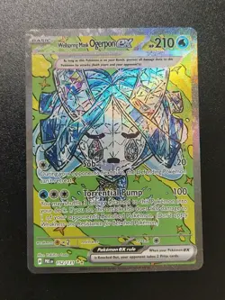 Pokemon TCG Wellspring Mask Ogerpon ex 152/131 SIR Prismatic Evolutions NM/LP - Image 1