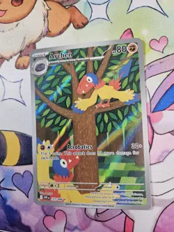 Pokemon Archen 131/086 Sv: White Flare Holo Illustration Rare Stage 1 80HP - Image 1
