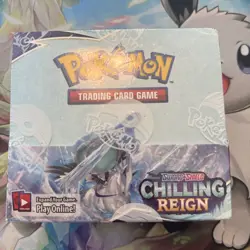 Pokemon TCG Sword & Shield - Chilling Reign Booster Box - Factory Sealed 820650818462 - Image 1