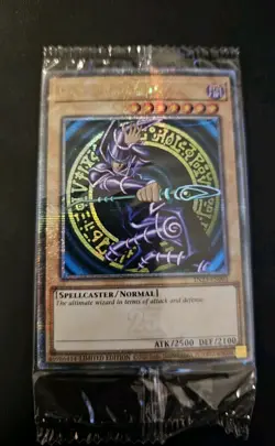 SEALED DARK MAGICIAN 25th Anniversary TN23-EN001 QUARTER CENTURY RARE YUGIOH TCG - Image 1