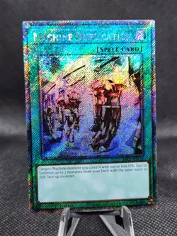 Yugioh! Machine Duplication - RA03-EN145 - Platinum Secret - Image 1