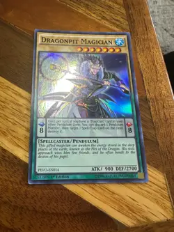Dragonpit Magician PEVO-EN014 1st Edition Super Rare LP + BONUS - Image 1