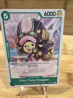 One Piece TCG OP13-030 Tony Tony Chopper Gold Stamped 3rd Anniversary - Image 3