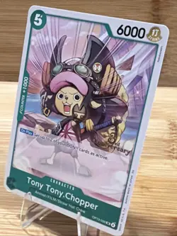 One Piece TCG OP13-030 Tony Tony Chopper Gold Stamped 3rd Anniversary - Image 5