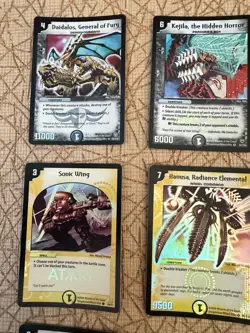 Duel Masters TCG 15 Cards Holo Foil Lot normal Mixed Set Pre-owned - Image 3