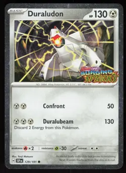 Duraludon Surging Sparks 129/191 Miscellaneous Cards & Products Pokemon Holo NM - Image 1