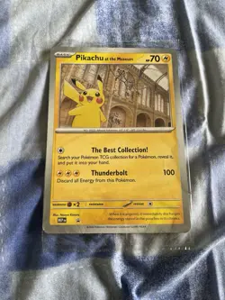 Pokemon Natural History Museum Promo Card - Image 1