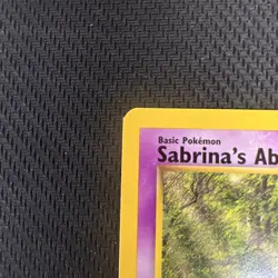 Sabrina's Abra 94/132 Gym Challenge Regular First Edition Pokemon Card NM SA1 - Image 5