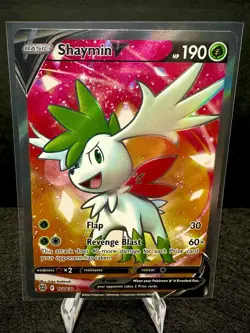 Shaymin V 152/172 SWSH09: Brilliant Stars Full Art Pokemon TCG Card NM - Image 1