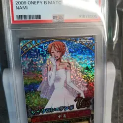 PSA9 Mint One Piece Nami Cyclone Tempo Wedding Dress Visual Adventure Card JAPAN - Image 2