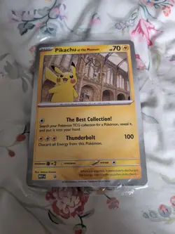 Pikachu at the Museum – Natural History Museum London Promo Card (UK Exclusive) - Image 1