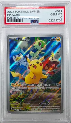 Pikachu 027 Sv: Scarlet & Violet Promo Cards Holo - Image 1