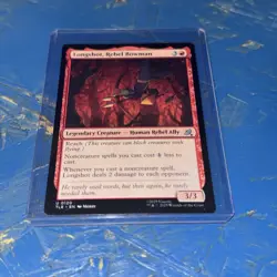 MTG Magic The Gathering Avatar Longshot Rebel Bowman - Image 1