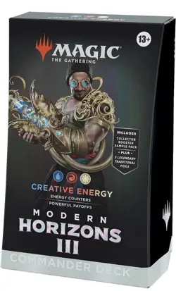 Magic: The Gathering Modern Horizons III Commander Deck Creative Energy Foils - Image 1