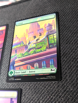 MTG : Teenage Mutant Ninja Turtles - Surge Foil Lands - All Five Lands - 305-309 - Image 4