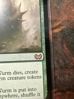 WORLDSPINE WURM Magic MTG Commander Duskmourn - Image 2