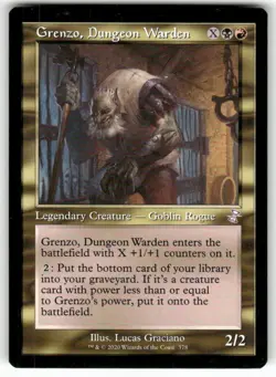 Grenzo, Dungeon Warden 378 Time Spiral: Remastered Magic: The Gathering NM - Image 1