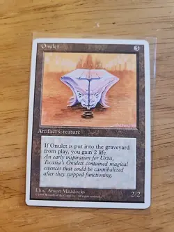 Onulet - Fourth Edition 4th - MTG Magic - Rare - Artifact Creature - Image 1