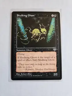 Skulking Ghost - Mirage - MTG Magic - Common - Black Creature - Image 1