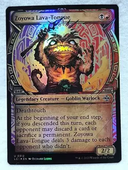Zoyowa Lava-Tongue 0312 Showcase Foil Uncommon The Lost Caverns of Ixalan - Image 1