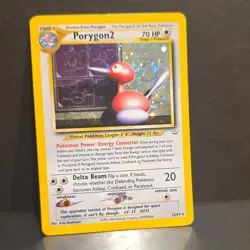 The Pokemon Company Porygon2 12/64 Neo Revelation Holo Rare ENG 2000 - Image 1