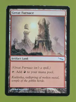 Great Furnace x1 Mirrodin 1x Magic the Gathering MTG - Image 1