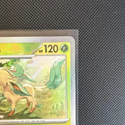 Pokemon Leafeon 005/131 Sv: Prismatic Evolutions Holo Master Ball Pattern - Image 3