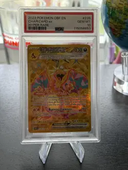 PSA 10 Charizard ex #228 SV03: Obsidian Flames Holo Hyper Rare Pokemon GEM MINT - Image 1