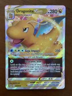 Pokemon TCG | Dragonite VSTAR 050/078 Pokemon GO Holo NM - Image 1