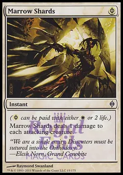 Marrow Shards 1x FOIL NPH MTG New Phyrexia Uncommon MINT white - Image 1